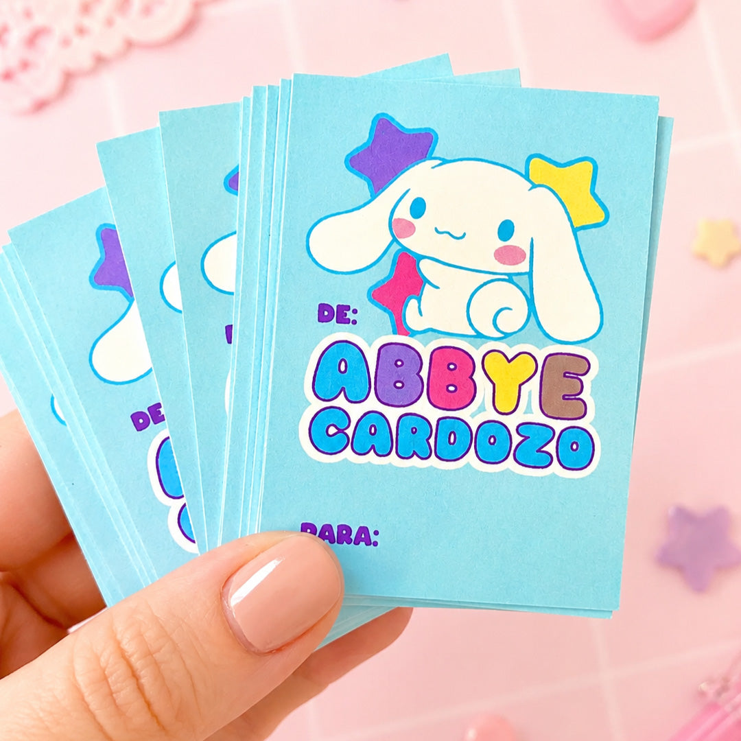 Tarjetitas para marcar regalos x 25 unds.