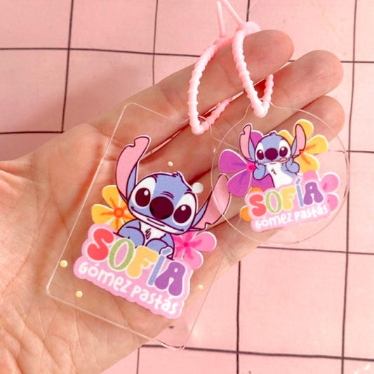 Tags Acrílicos para Morral y Lonchera